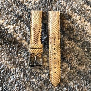 Michele Snake Skin Watch Band